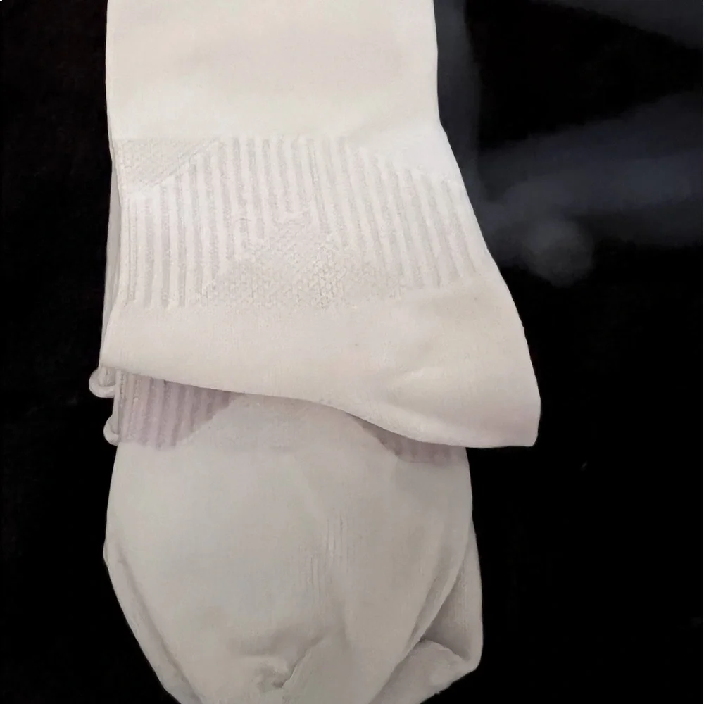 ADIDAS UNISEX WHITE SOCCER SOCKS